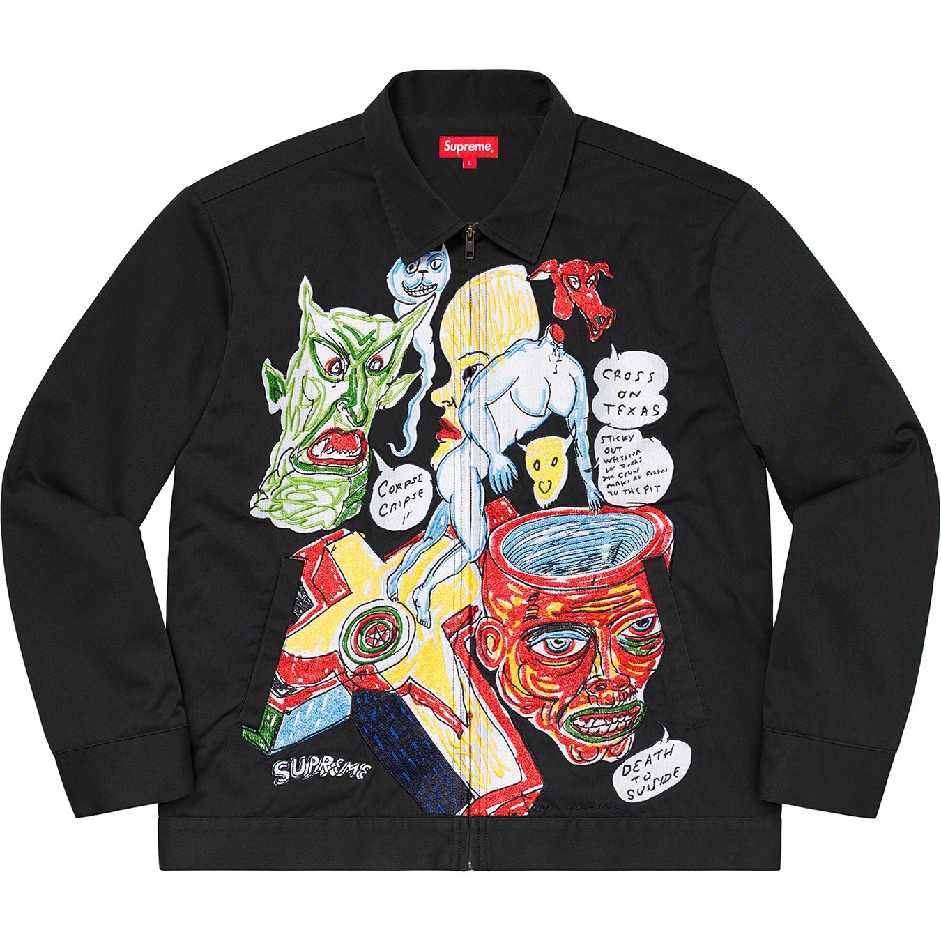 Daniel Johnston Embroidered Work Jacket view 8